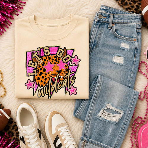 Let's Go Wildcats Tee