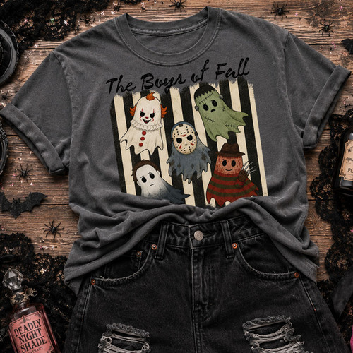 Horror Movie Ghosts Halloween Tee