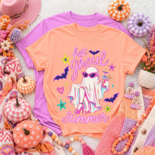 Hot Ghoul Summer Halloween Tee