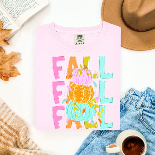 Fall Fall Fall Pumpkin Tee