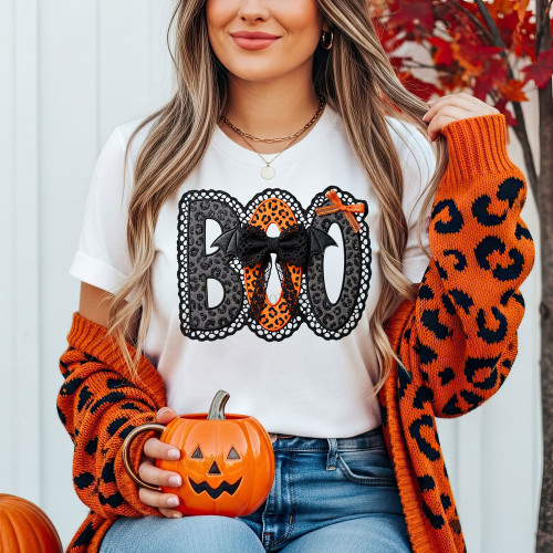 BOO Halloween Tee
