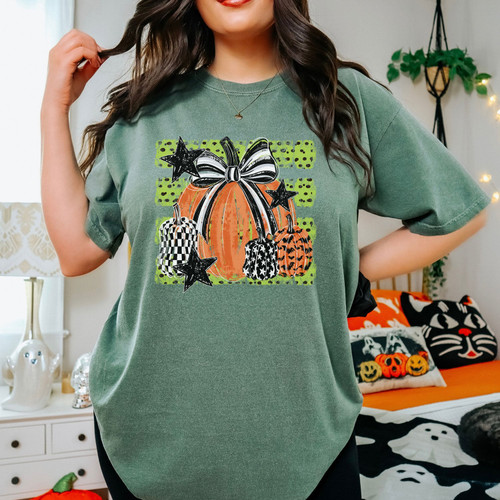 Halloween Pumpkin Group Tee