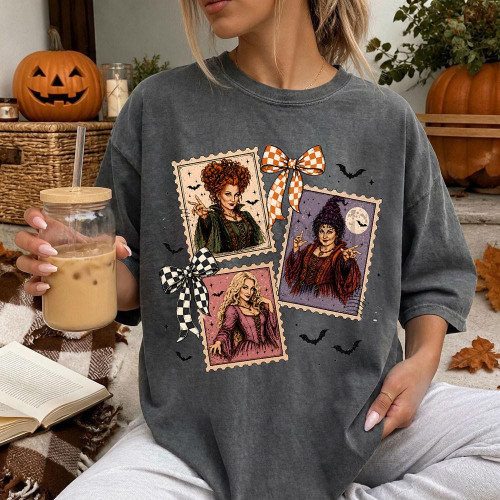 Three Witches Stamps Tee