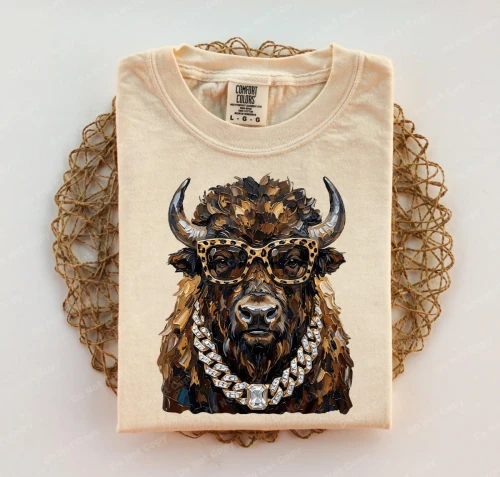 Glam Buffalo Tee