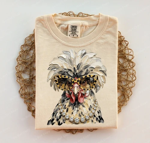 Glam Sassy Chicken Tee