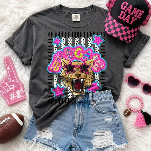 Dotted Star Wildcats Tee