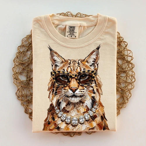 Glam Bobcat Tee