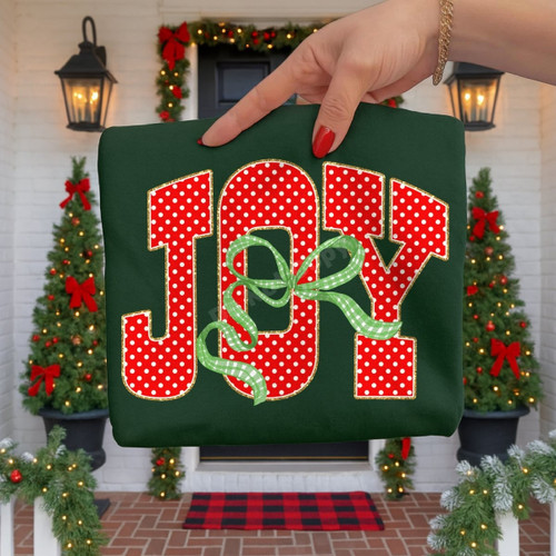 Joy Polka Dot Sweatshirt