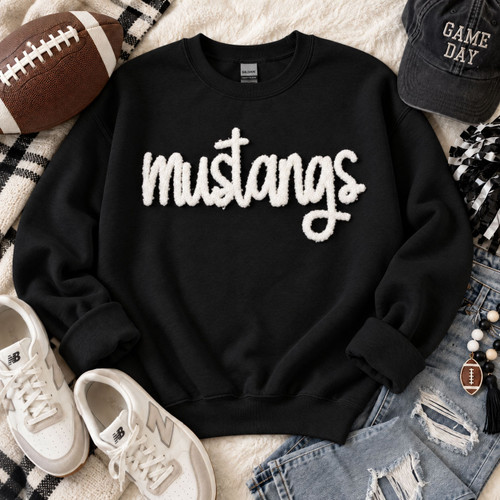 Mustangs Fluffy Sweatshirt