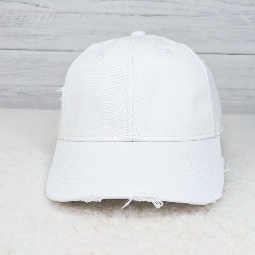 White Pacific Hybrid Denim Cap