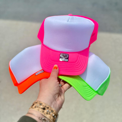 Neon Foam Trucker Hat