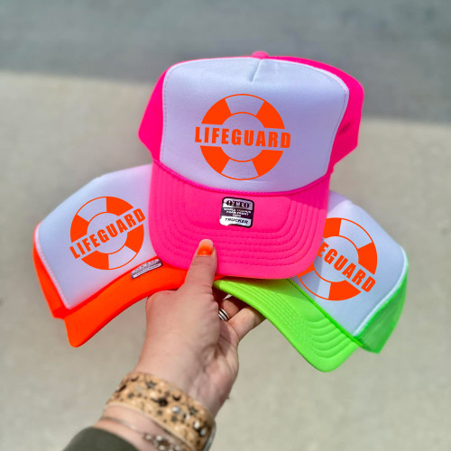 Lifeguard Neon Foam Trucker Hat