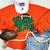 Green Game Day Chenille Patch Crewneck Sweatshirt