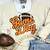 Orange Game Day Chenille Patch Crewneck Sweatshirt