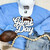 White Game Day Chenille Patch Crewneck Sweatshirt