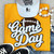 White Game Day Chenille Patch Crewneck Sweatshirt