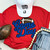 Royal Game Day Chenille Patch Everyday Tee