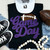 Purple Game Day Chenille Patch Everyday Tee