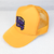 GoldTrucker Cap With FOOTBALL Embroidered Game Day Patch