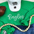 Mascot Embroidered Irish Green Crewneck Sweatshirt