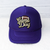 Purple YOUTH Trucker Cap With FOOTBALL Embroidered Game Day Patch