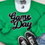NO SPORT Black Game Day Chenille Patch Crewneck Sweatshirt