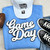 NO SPORT White Game Day Chenille Patch Crewneck Sweatshirt