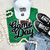 Black Game Day Chenille Patch Everyday Tee