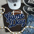 Navy Game Day Chenille Patch Everyday Tee