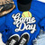 Softball White Game Day Chenille Patch Crewneck Sweatshirt