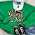 Metallic Gold Football Game Day Chenille Patch Crewneck Sweatshirt