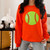 Sequin Softball Chenille Patch Crewneck Sweatshirt