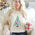 Sequin Christmas Tree Chenille Sand Everyday Tee