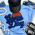 Basketball Royal Game Day Chenille Patch Everyday Tee