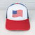 American Flag Red White And Blue Trucker Cap