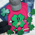 Trendy Shamrock Patch Trendy Ribbed Crewneck Heliconia