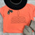 Boot Stitch Embroidered Neon Red Orange Pigment Dyed Tee