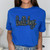 Bulldogs Sequin Patch Royal Everyday Tee
