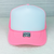 YOUTH Neon Pink and White Foam Trucker Hat