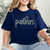 Panthers Sequin Patch Navy Everyday Tee