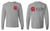 Icon Iowa Conservatory Red/Black LEFT POCKET & BACK Long Sleeve