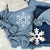 Snowflake Embroidered Crewneck Sweatshirt