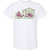 Multicolored Thank You Halsey White Tshirt