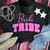 Bride Tribe Hot Pink Puff Black Leopard Shirt