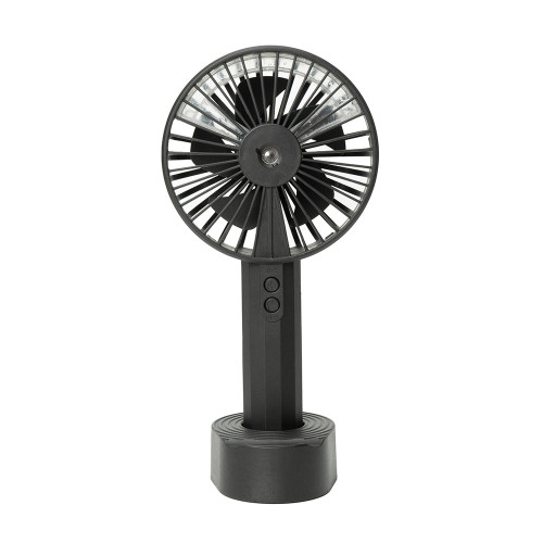 BeCool Rechargeable Mist Fan Black
