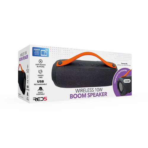 RED5 10W Wireless Boom Speaker