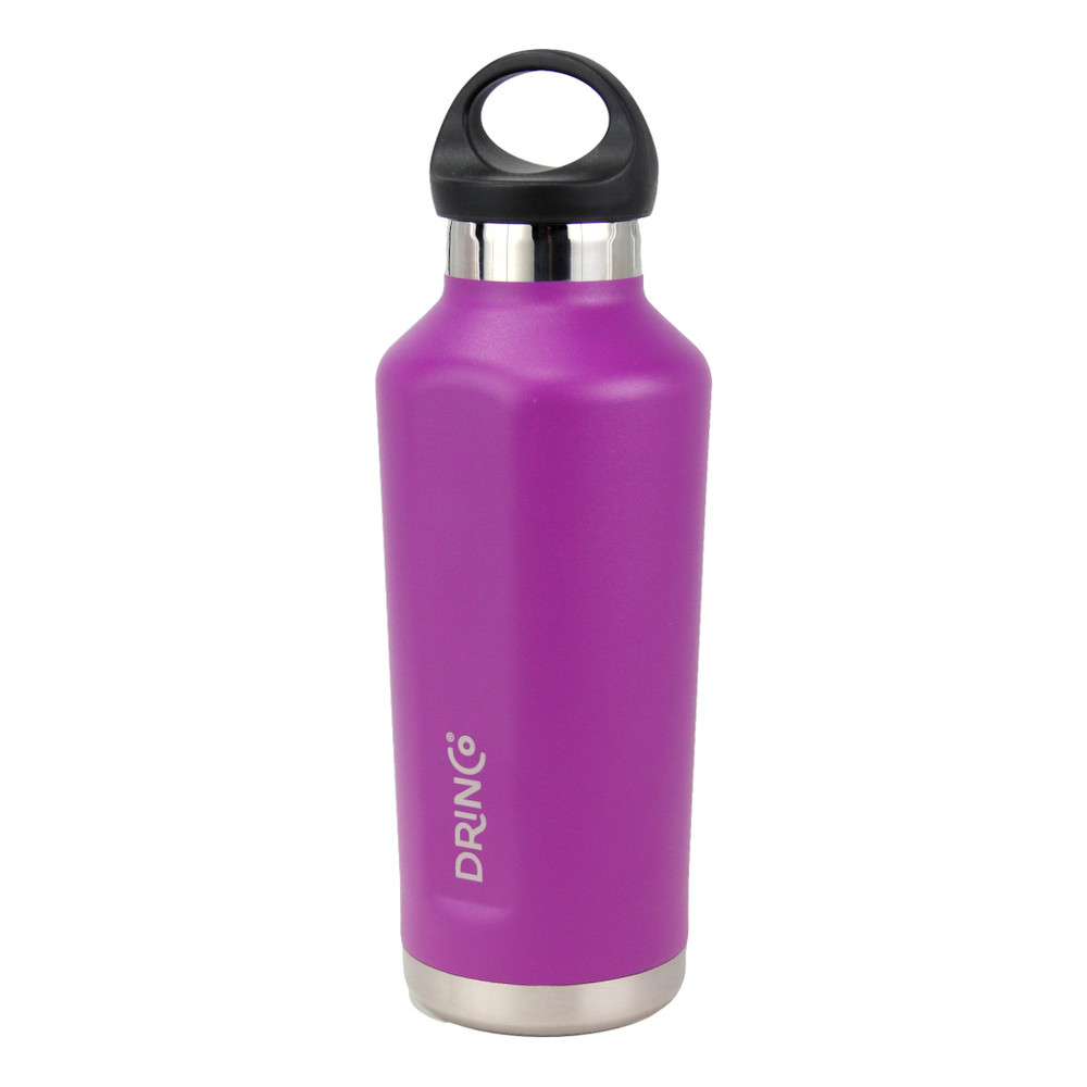 DRINCO Stainless Steel Water Bottle Spout Lid Vacuum Insulated