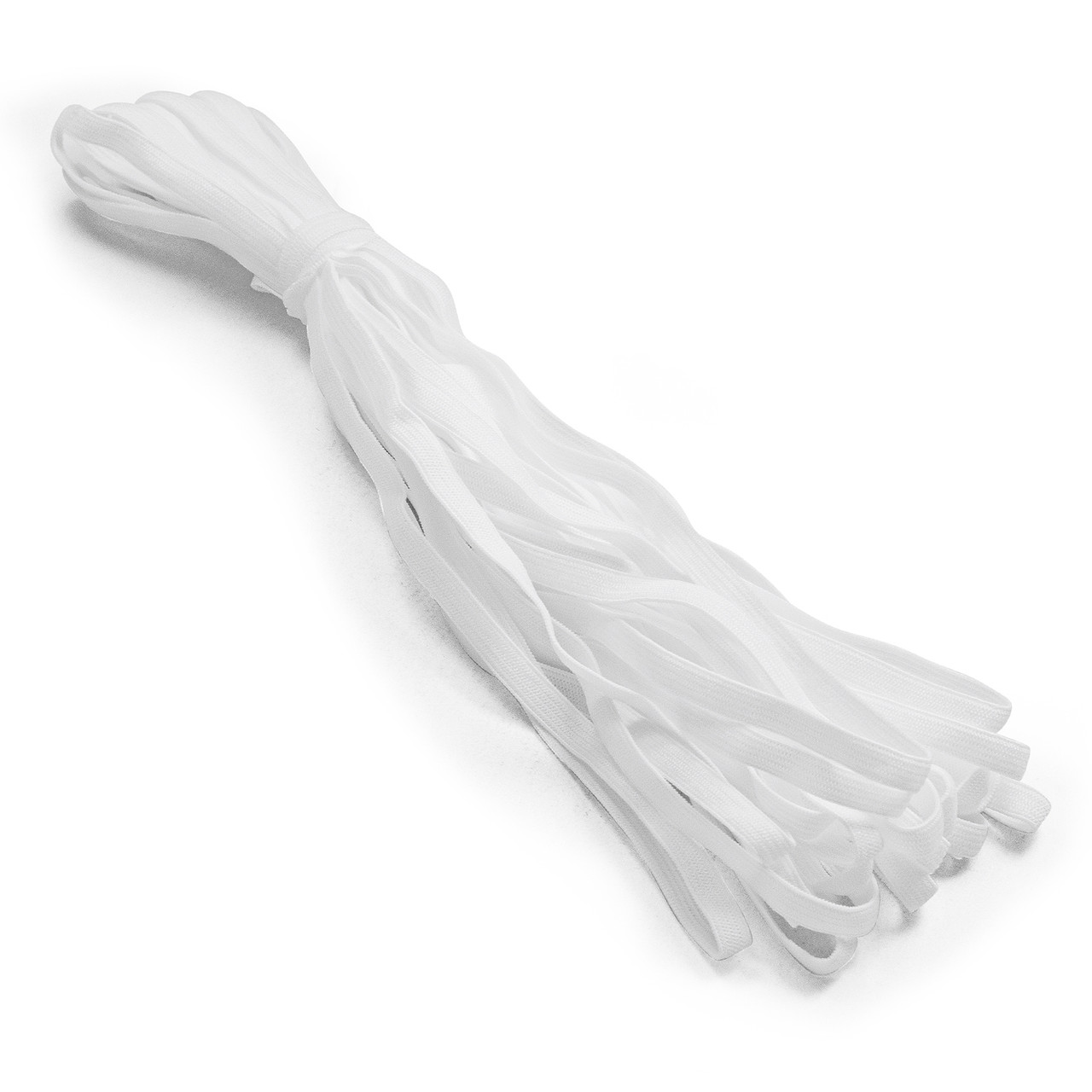 1 1/4 White Drawstring Cord Elastic - SOLD BY THE YARD > Elastic > Fabric  Mart