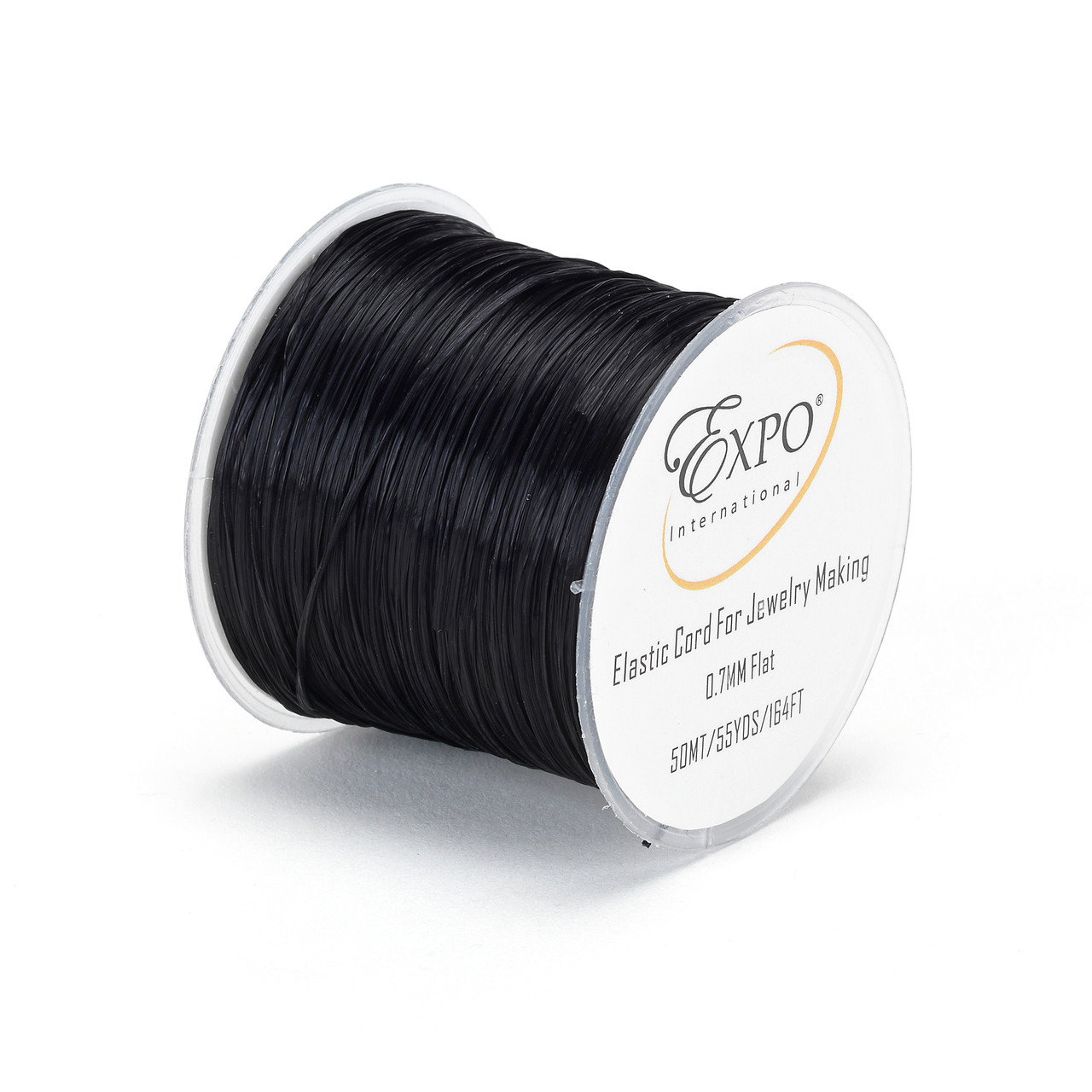 Elastic Stretch String Cord for Jewelry Making 1.0mm, in 100m Spool - Trims  By The Yard