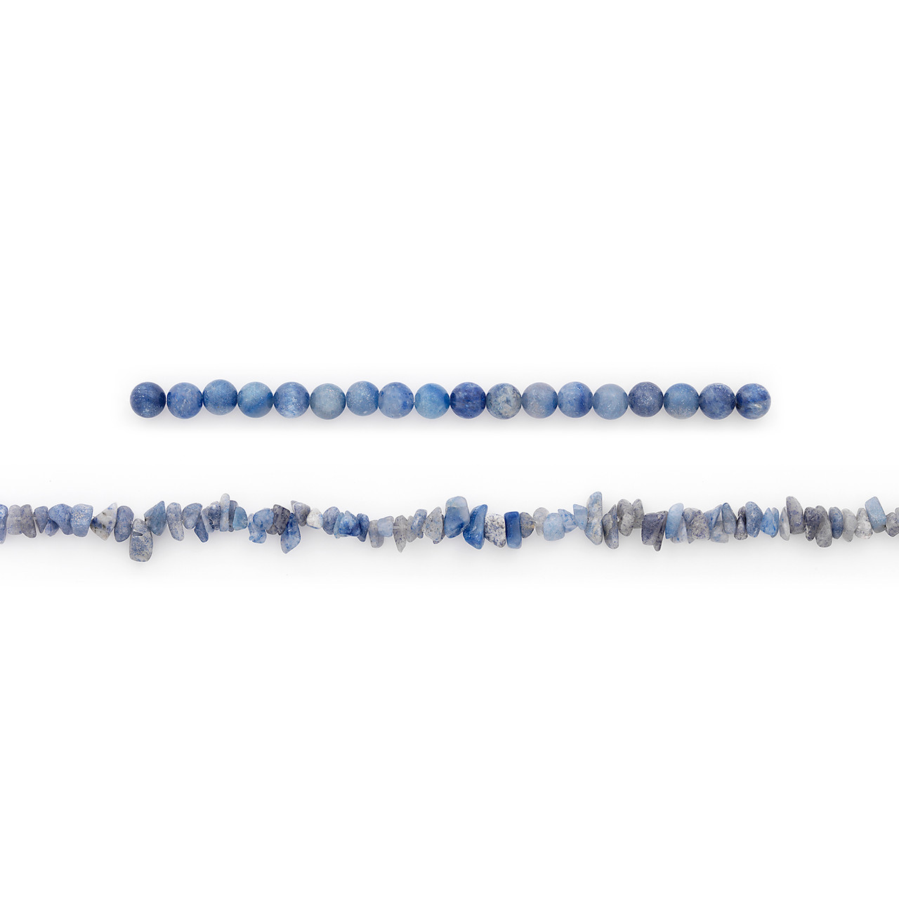 Blue Quartz Natural Gemstone Beads Collection Value Pack - Blue | Trims by The Yard